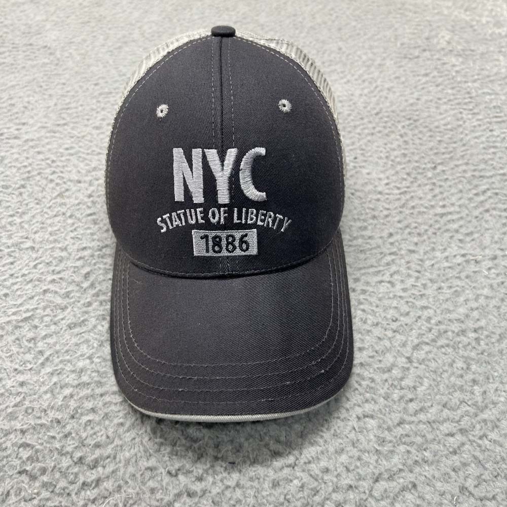 Statue Of Liberty NYC Hat Cap Mens One Size Snapback Truckers Made In USA